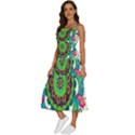 Artistic Pattern Mandala Sleeveless Shoulder Straps Boho Dress View2