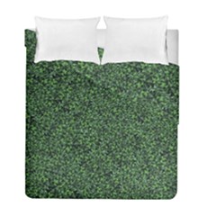 Leafy Elegance Botanical Pattern Duvet Cover Double Side (full/ Double Size) by dflcprintsclothing