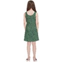 Leafy Elegance Botanical Pattern Kids  Lightweight Sleeveless Dress View2