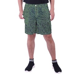 Leafy Elegance Botanical Pattern Men s Pocket Shorts by dflcprintsclothing