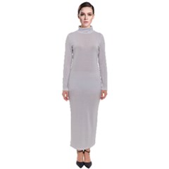 Harbor Grey	 - 	turtleneck Maxi Dress by ColorfulDresses