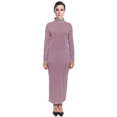 Wood Rose	 - 	Turtleneck Maxi Dress