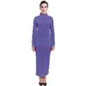 Blue Iris	 - 	Turtleneck Maxi Dress View1