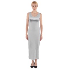 Gainsboro Grey	 - 	fitted Maxi Dress