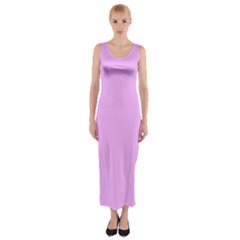 Blossom Pink	 - 	fitted Maxi Dress by ColorfulDresses