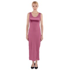 Pale Violet Pink	 - 	fitted Maxi Dress by ColorfulDresses