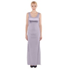 Languid Lavender Purple	 - 	thigh Split Maxi Dress by ColorfulDresses