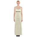 Corn Silk	 - 	Thigh Split Maxi Dress View1