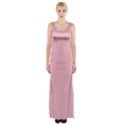 Crepe Pink	 - 	Thigh Split Maxi Dress View1