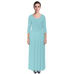 Limpet Shell	 - 	quarter Sleeve Maxi Dress