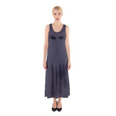 Lead Grey	 - 	sleeveless Maxi Dress by ColorfulDresses