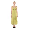 Straw Yellow	 - 	Sleeveless Maxi Dress View1