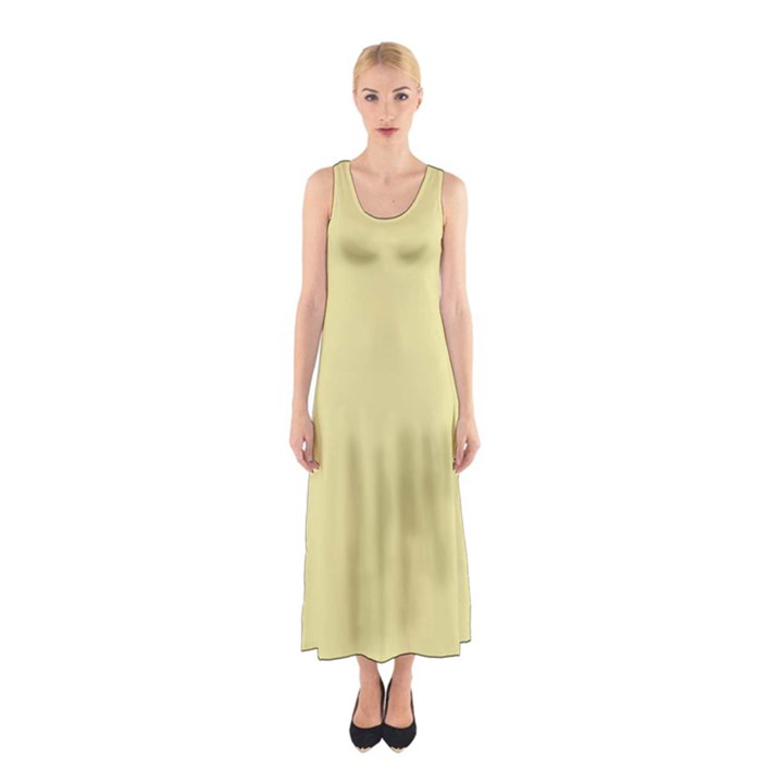 Yellow Iris	 - 	Sleeveless Maxi Dress