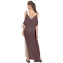 Rose Ebony Brown	 - 	Maxi Chiffon Cover Up Dress View2