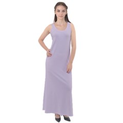 Languid Lavender Purple	 - 	sleeveless Velour Maxi Dress by ColorfulDresses