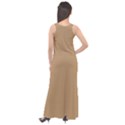 Fallow Brown	 - 	Sleeveless Velour Maxi Dress View2