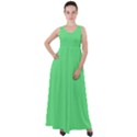 Algae Green	 - 	Empire Waist Velour Maxi Dress View1