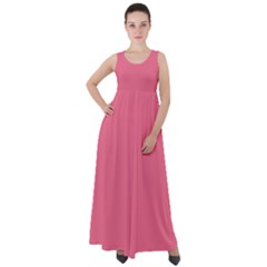 Pink Lemonade	 - 	empire Waist Velour Maxi Dress by ColorfulDresses