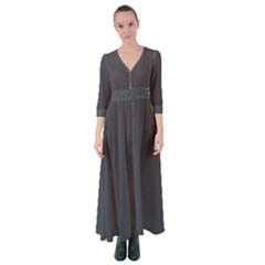 Anchor Grey	 - 	button Up Maxi Dress by ColorfulDresses