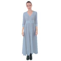 Cashmere Blue	 - 	button Up Maxi Dress by ColorfulDresses