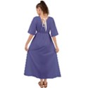 Blue Iris	 - 	Kimono Sleeve Boho Dress View2