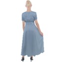 Cashmere Blue	 - 	Button Up Short Sleeve Maxi Dress View2