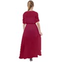 Jester Red	 - 	Waist Tie Boho Maxi Dress View2