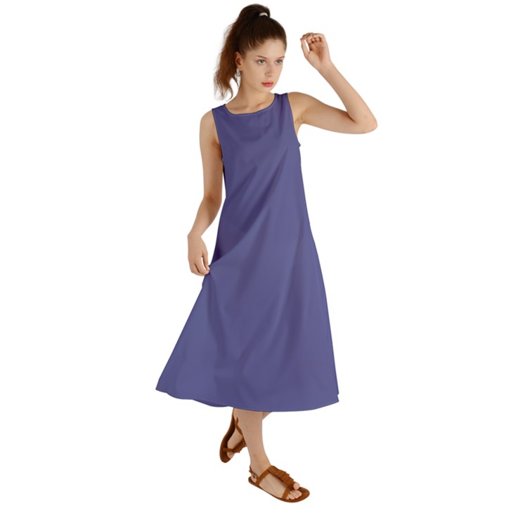 Blue Iris	 - 	Summer Maxi Dress