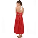 Amaranth Red	 - 	Halter Tie Back Dress View2