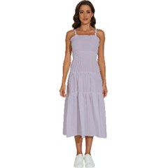 Languid Lavender Purple	 - 	sleeveless Shoulder Straps Boho Dress by ColorfulDresses