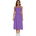 Iris Purple	 - 	Sleeveless Shoulder Straps Boho Dress View1