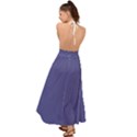 Blue Iris	 - 	Backless Maxi Beach Dress View2