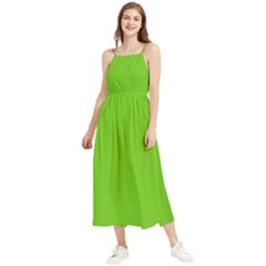 Alien Green	 - 	boho Sleeveless Summer Dress by ColorfulDresses