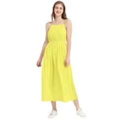 Icterine Yellow	 - 	boho Sleeveless Summer Dress by ColorfulDresses