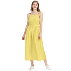 Laguna Yellow	 - 	boho Sleeveless Summer Dress by ColorfulDresses