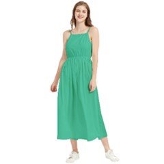 Mountain Meadow Green	 - 	boho Sleeveless Summer Dress by ColorfulDresses