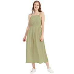 Weeping Willow Green	 - 	boho Sleeveless Summer Dress by ColorfulDresses