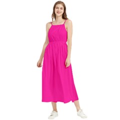 Magenta Pink	 - 	boho Sleeveless Summer Dress by ColorfulDresses