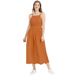 Orange Fox	 - 	boho Sleeveless Summer Dress by ColorfulDresses