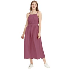 Quinacridone Magenta	 - 	boho Sleeveless Summer Dress by ColorfulDresses