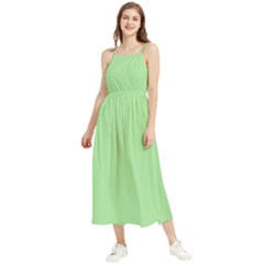 Granny Smith Apple Green	 - 	boho Sleeveless Summer Dress by ColorfulDresses