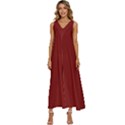 Falu Red	 - 	V-Neck Sleeveless Loose Fit Overalls View1