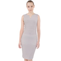 Abalone Grey	 - 	midi Bodycon Dress