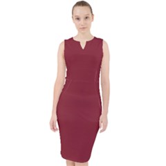 Antique Ruby Red	 - 	midi Bodycon Dress