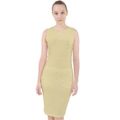 Beige	 - 	midi Bodycon Dress