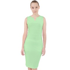 Light Jade	 - 	midi Bodycon Dress