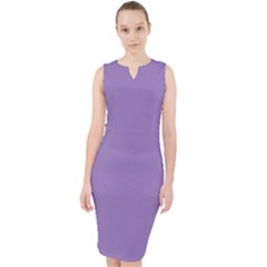 Mountain Majesty Purple	 - 	midi Bodycon Dress