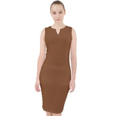 Tawny Brown	 - 	midi Bodycon Dress