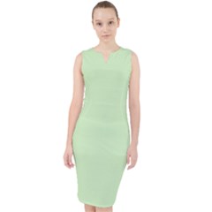 Tea Green	 - 	midi Bodycon Dress by ColorfulDresses