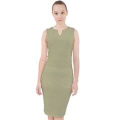 Weeping Willow Green	 - 	midi Bodycon Dress